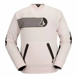 Sweatshirts VOLCOM LET IT STORM CREW PARTY PINK 23 Rose