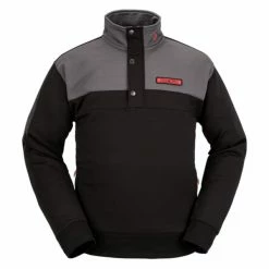 Sweatshirts VOLCOM SHE CREW FLEECE BLACK 23 Gris / Noir