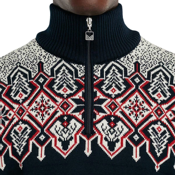 Pulls DALE OF NORWAY WINTERLAND M SWEATER NAVY 23 Blanc / Rouge / Bleu 7 Pulls DALE OF NORWAY WINTERLAND M SWEATER NAVY 23 Blanc / Rouge / Bleu – Image 5