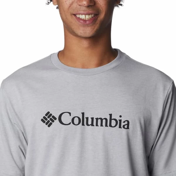 T-shirts COLUMBIA CSC BASIC LOGO TEE COLUMBIAN GREY 23 Gris 7 T-shirts COLUMBIA CSC BASIC LOGO TEE COLUMBIAN GREY 23 Gris – Image 5