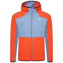 Vestes DARE 2B APTILE II SOFTSHELL BRTSAL/ORION 22 Gris / Orange / Bleu