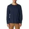 T-shirts COLUMBIA CSC BASIC LOGO LS SLEEVE COLLEGIATE NAVY 23 Bleu -Vêtements casual Homme Soldes Boutique 9 117209 2013561 465 01