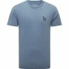T-shirts TENTREE PERU EMBROIDERED LLAMA TSHIRT VINTAGE BLUE 23 Bleu -Vêtements casual Homme Soldes Boutique 9 118108 tcm3497 2242 01