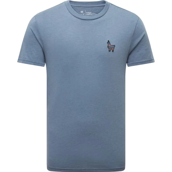 T-shirts TENTREE PERU EMBROIDERED LLAMA TSHIRT VINTAGE BLUE 23 Bleu 3 T-shirts TENTREE PERU EMBROIDERED LLAMA TSHIRT VINTAGE BLUE 23 Bleu