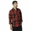Chemises FOX VOYD 2.0 FLANNEL COPPER 23 Marron / Noir -Vêtements casual Homme Soldes Boutique 9 118211 28627 369 01