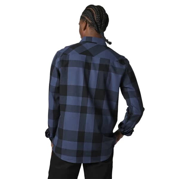 Chemises FOX VOYD 2.0 FLANNEL DEEP COBALT 23 Bleu / Noir 4 Chemises FOX VOYD 2.0 FLANNEL DEEP COBALT 23 Bleu / Noir – Image 2