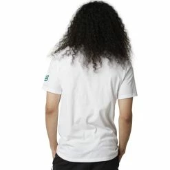 T-shirts FOX FGMNT PREM SS TEE OPTIC WHITE 23 Blanc -Vêtements casual Homme Soldes Boutique 9 118224 29775 190 03