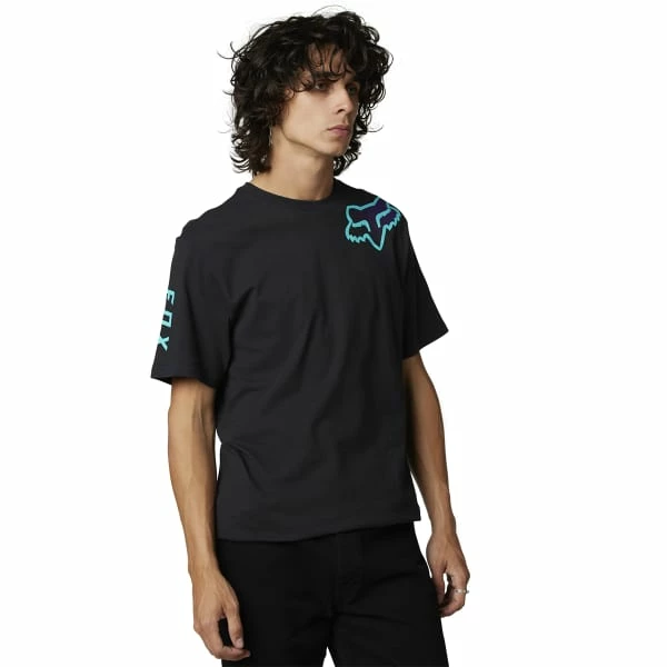 T-shirts FOX TOKSYK SS PREM TEE BLACK 23 Noir / Bleu 3 T-shirts FOX TOKSYK SS PREM TEE BLACK 23 Noir / Bleu