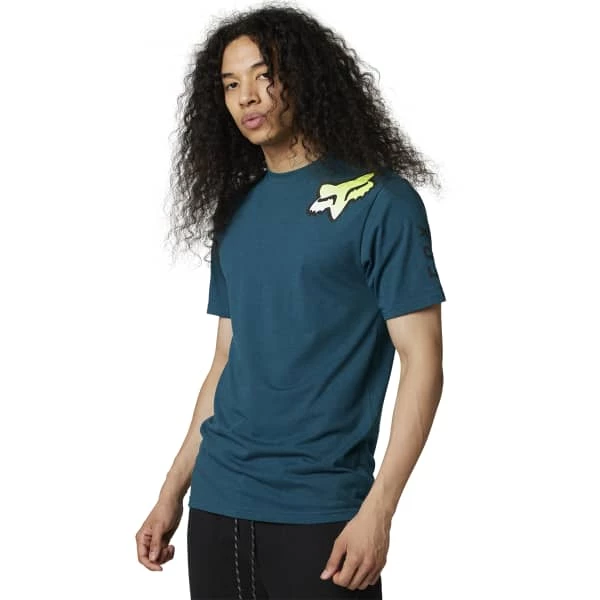 T-shirts FOX TOKSYK SS PREM TEE HEATHER MAUI BLUE 23 Bleu 3 T-shirts FOX TOKSYK SS PREM TEE HEATHER MAUI BLUE 23 Bleu