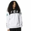 Sweatshirts FOX FGMNT PO FLEECE WHITE 23 Blanc / Noir -Vêtements casual Homme Soldes Boutique 9 118251 29850 008 01