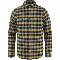 FJALLRAVEN Chemises FJÄLLRÄVEN SKOG SHIRT M BUCKWHEAT BROWN BLACK 23 Noir / Marron / Bleu