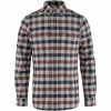 FJALLRAVEN Chemises FJÄLLRÄVEN SKOG SHIRT M DARK GARNET FOG 23 Gris / Violet / Noir -Vêtements casual Homme Soldes Boutique 9 118297 skog shirt m dark garnet fog 81353 356 021 01