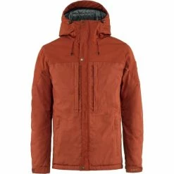 FJALLRAVEN Vestes FJÄLLRÄVEN SKOGSÖ PADDED JACKET M AUTUMN LEAF 23 Marron