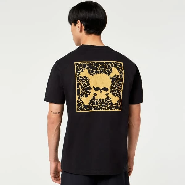 T-shirts OAKLEY TC SKULL TEE BLACKOUT 22 Noir 8 T-shirts OAKLEY TC SKULL TEE BLACKOUT 22 Noir – Image 6
