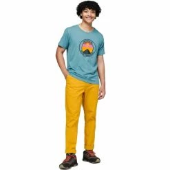 T-shirts COTOPAXI SUNNY SIDE T SHIRT BLUEGRASS 23 Bleu