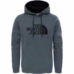 Sweatshirts THE NORTH FACE DREW PEAK PO HD MED GRY HTHR/BLK 23 Gris
