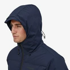 Vestes PATAGONIA JACKSON GLACIER JKT NAVY BLUE 23 Bleu -Vêtements casual Homme Soldes Boutique 9 32297 jackson glacier jkt navy blue 27920 nvyb 03