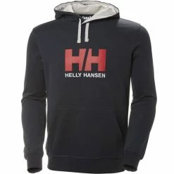Sweatshirts HELLY HANSEN LOGO HOODIE NAVY 23 Bleu