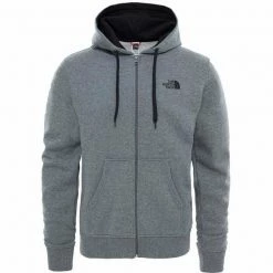 Sweatshirts THE NORTH FACE M OPEN GATE FZ HD TNFMDMGRYHTR(STD)/TNFBLCK 23 Gris / Noir