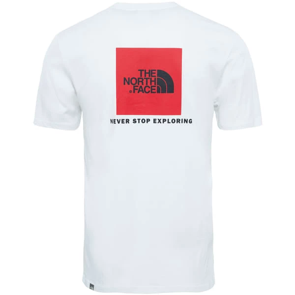 T-shirts THE NORTH FACE M S/S RED BOX TEE TNF WHITE 23 Blanc 4 T-shirts THE NORTH FACE M S/S RED BOX TEE TNF WHITE 23 Blanc – Image 2