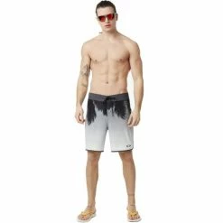 Boardshorts OAKLEY MIRAGE PALM 19 INCHES WHITE 19 Noir / Gris -Vêtements casual Homme Soldes Boutique 9 56860 mirage palm 19 inches white 482458 100 04