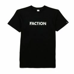 T-shirts FACTION LOGO T-SHIRT BLACK 21 Noir