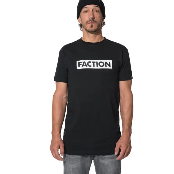 T-shirts FACTION TALL LOGO T-SHIRT BLACK 21 Noir 3 T-shirts FACTION TALL LOGO T-SHIRT BLACK 21 Noir