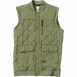 Vestes FW CATALYST RIDING VEST PFL ALPINE FOREST 21 Vert -Vêtements casual Homme Soldes Boutique 9 66959 catalyst riding vest pfl alpine forest fwap20 fsrv lo 03
