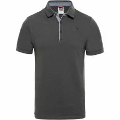 Polos THE NORTH FACE M PREMIUM POLO PIQUE ASPHALT GREY 19 Gris