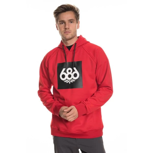Sweatshirts 686 MNS KNOCKOUT BOND FLC PULLOVR RED 20 Rouge 5 Sweatshirts 686 MNS KNOCKOUT BOND FLC PULLOVR RED 20 Rouge – Image 3
