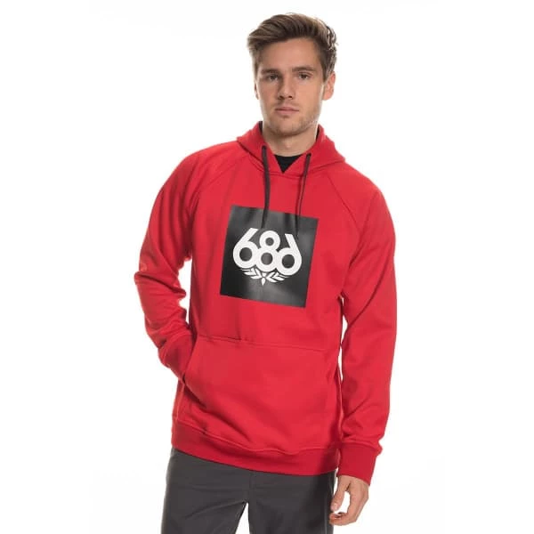 Sweatshirts 686 MNS KNOCKOUT BOND FLC PULLOVR RED 20 Rouge 6 Sweatshirts 686 MNS KNOCKOUT BOND FLC PULLOVR RED 20 Rouge – Image 4