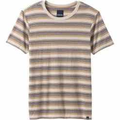 T-shirts PRANA DUSTIN SHORT SLEEVE CREW TOFFEE 21 Beige