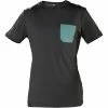 T-shirts SNAP MONOCHROME POCKET T-SHIRT LIGHT BLACK 22 Vert / Gris -Vêtements casual Homme Soldes Boutique 9 73450 monochrome pocket t shirt light black mt0002 004 01