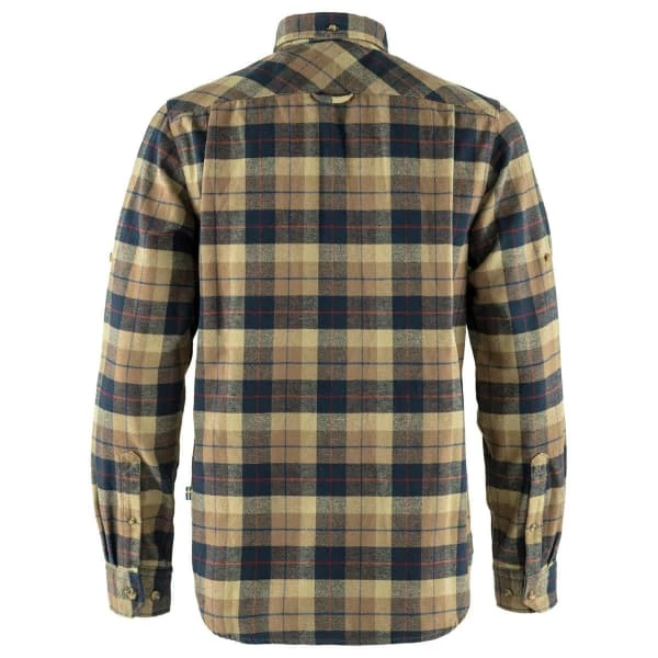 FJALLRAVEN Chemises FJÄLLRÄVEN SINGI HEAVY FLANNEL SHIRT M DARK SAND 23 Marron 4 FJALLRAVEN Chemises FJÄLLRÄVEN SINGI HEAVY FLANNEL SHIRT M DARK SAND 23 Marron – Image 2