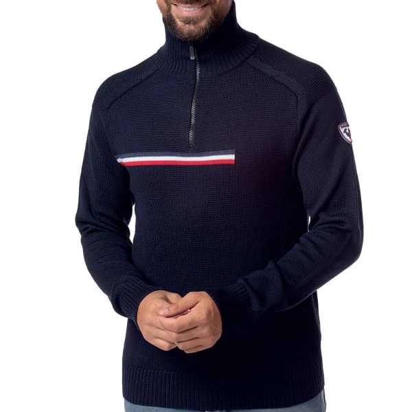 Pulls ROSSIGNOL MAJOR 1/2 ZIP DARK NAVY 23 Bleu 2 Pulls ROSSIGNOL MAJOR 1/2 ZIP DARK NAVY 23 Bleu