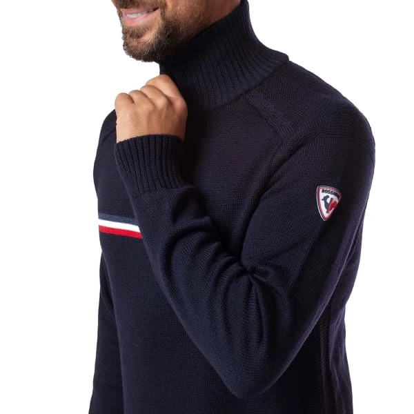 Pulls ROSSIGNOL MAJOR 1/2 ZIP DARK NAVY 23 Bleu 3 Pulls ROSSIGNOL MAJOR 1/2 ZIP DARK NAVY 23 Bleu – Image 2