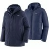Vestes PATAGONIA M'S FROZEN RANGE 3-IN-1 PARKA NEW NAVY 22 Bleu -Vêtements casual Homme Soldes Boutique 9 77680 m s frozen range 3 in 1 parka new navy 27971 nena 01