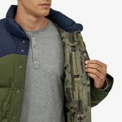 Vestes PATAGONIA M'S BIVY DOWN JKT KELP FOREST 21 Vert -Vêtements casual Homme Soldes Boutique 9 77682 m s bivy down jkt kelp forest 28323 kpf 06