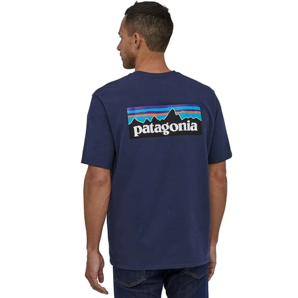 T-shirts PATAGONIA M'S P-6 LOGO RESPONSIBILI-TEE CLASSIC NAVY 23 Bleu 4 T-shirts PATAGONIA M'S P-6 LOGO RESPONSIBILI-TEE CLASSIC NAVY 23 Bleu – Image 2