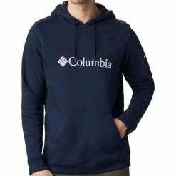Sweatshirts COLUMBIA CSC BASIC LOGO HOODIE COLLEGIATE NAVY 22 Bleu
