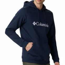 Sweatshirts COLUMBIA CSC BASIC LOGO HOODIE COLLEGIATE NAVY 22 Bleu -Vêtements casual Homme Soldes Boutique 9 78798 csc basic logo hoodie collegiate navy 1681664 468 05