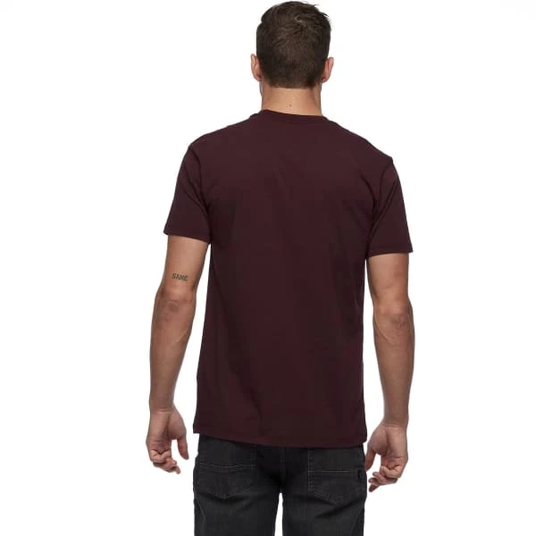 T-shirts BLACK DIAMOND SS CHALKED UP TEE PORT 23 Rouge 4 T-shirts BLACK DIAMOND SS CHALKED UP TEE PORT 23 Rouge – Image 2