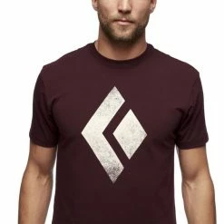 T-shirts BLACK DIAMOND SS CHALKED UP TEE PORT 23 Rouge 7 T-shirts BLACK DIAMOND SS CHALKED UP TEE PORT 23 Rouge -Vêtements casual Homme Soldes Boutique 9 79156 ss chalked up tee port apuo95 pr 03