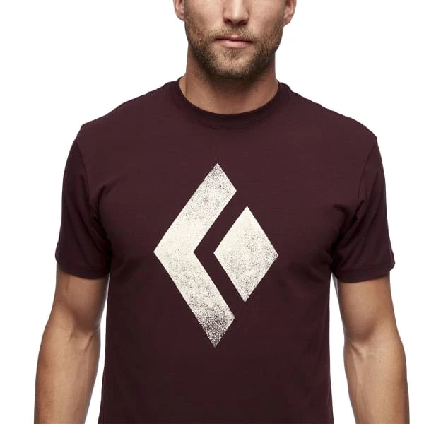 T-shirts BLACK DIAMOND SS CHALKED UP TEE PORT 23 Rouge 5 T-shirts BLACK DIAMOND SS CHALKED UP TEE PORT 23 Rouge – Image 3