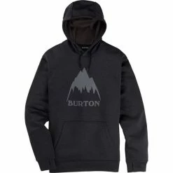 Sweatshirts BURTON M OAK PO TRUE BLACK HEATHER 23 Noir