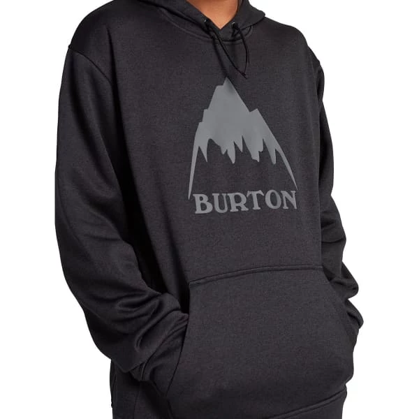 Sweatshirts BURTON M OAK PO TRUE BLACK HEATHER 23 Noir 6 Sweatshirts BURTON M OAK PO TRUE BLACK HEATHER 23 Noir – Image 4
