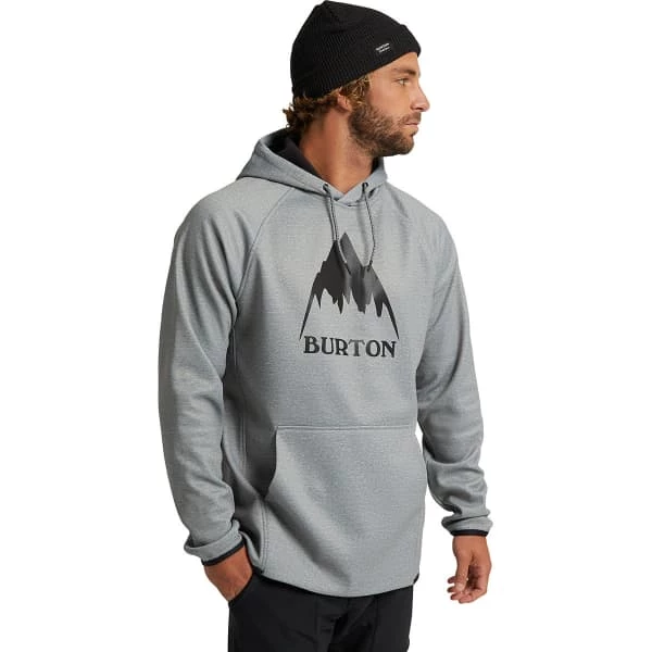 Sweatshirts BURTON M CROWN WPF PO GRAY HEATHER 21 Gris 4 Sweatshirts BURTON M CROWN WPF PO GRAY HEATHER 21 Gris – Image 2