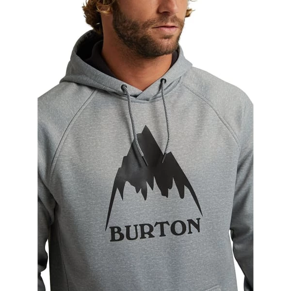 Sweatshirts BURTON M CROWN WPF PO GRAY HEATHER 21 Gris 6 Sweatshirts BURTON M CROWN WPF PO GRAY HEATHER 21 Gris – Image 4