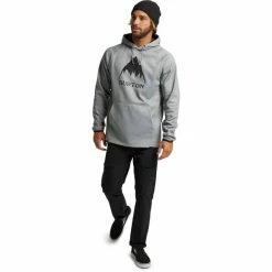 Sweatshirts BURTON M CROWN WPF PO GRAY HEATHER 21 Gris 11 Sweatshirts BURTON M CROWN WPF PO GRAY HEATHER 21 Gris -Vêtements casual Homme Soldes Boutique 9 80669 m crown wpf po gray heather 22024100 021 05