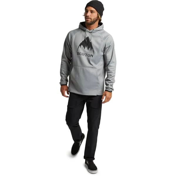 Sweatshirts BURTON M CROWN WPF PO GRAY HEATHER 21 Gris 7 Sweatshirts BURTON M CROWN WPF PO GRAY HEATHER 21 Gris – Image 5
